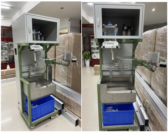 直接紗號數(shù)自動檢測系統(tǒng)調(diào)試完畢，準(zhǔn)備發(fā)貨